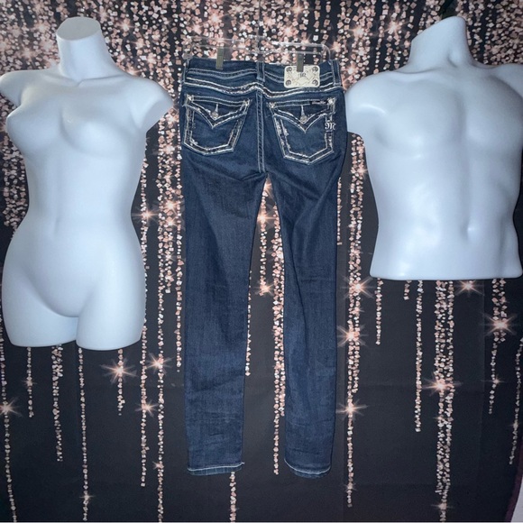 Miss Me Dark‎ Blue skinny Jeans - Picture 2 of 5